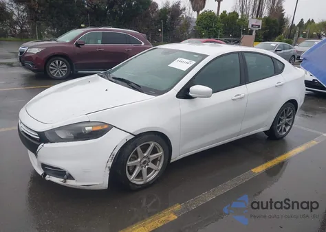 2013 Dodge Dart Rallye z USA, uszkodzony, nr VIN 1C3CDFBA1DD123397